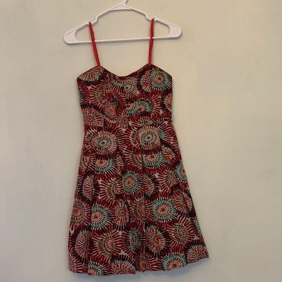 American Rag spaghetti strap dress with tulle underlay Multicolored Size S - Picture 1 of 8